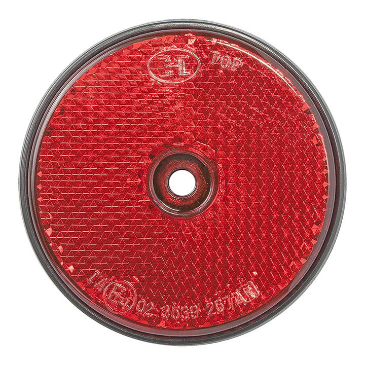 ProPlus Reflector rood 60mm schroefbevestiging