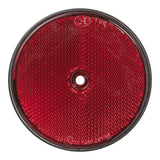 ProPlus Reflector rood 80mm schroefbevestiging