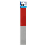 ProPlus Reflecterend tape 5x30cm rood/wit - set van 2 stuks