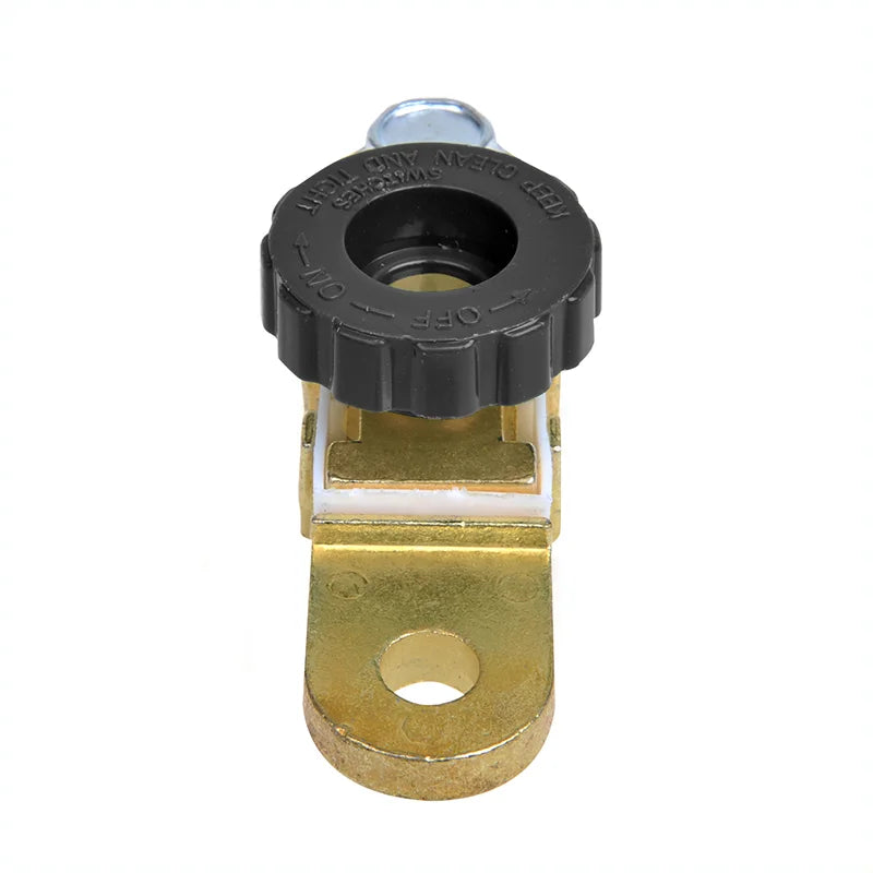 ProPlus Accupoolklem (-) met stroomonderbreker plat