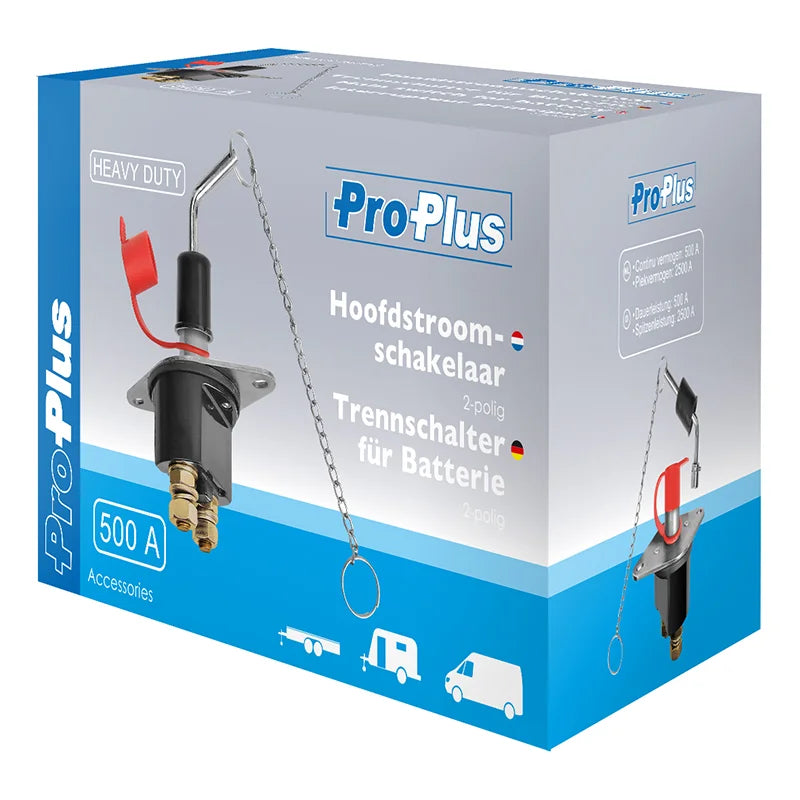 ProPlus Hoofdstroomschakelaar Heavy Duty 2-polig