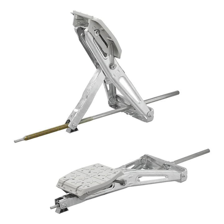 ProPlus Caravanhoeksteun 1000kg 605x280mm H:470mm incl. stabilisatievoet en verlengd uitdraaimechanisme