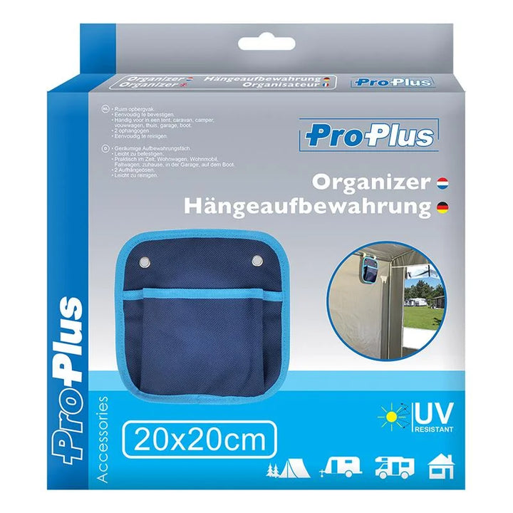 ProPlus Organizer 1-vaks 20x20cm - blauw
