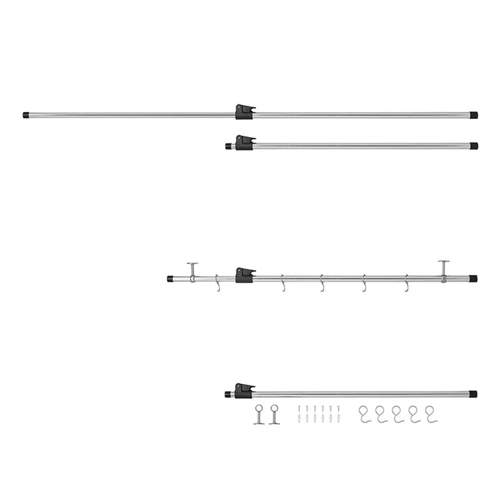 ProPlus Ophangrail voor campergarage 85 - 165 cm