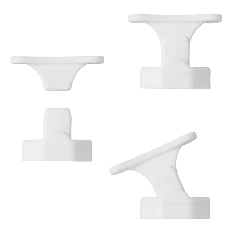 ProPlus Deurvanger wit scharnierend voor caravan/camper