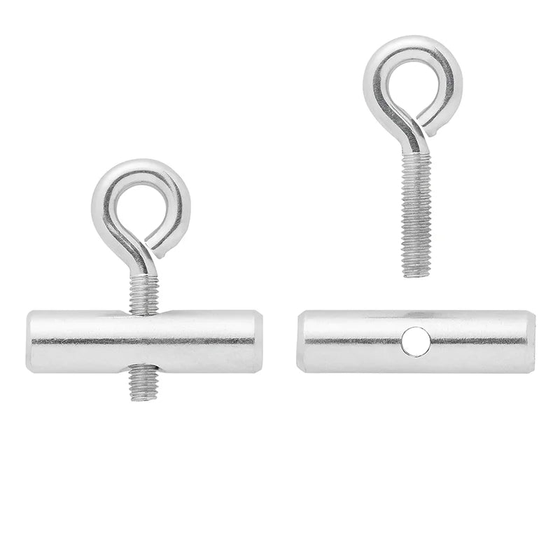ProPlus Eindstop voor tentrail 8-10 mm - set van 2 stuks