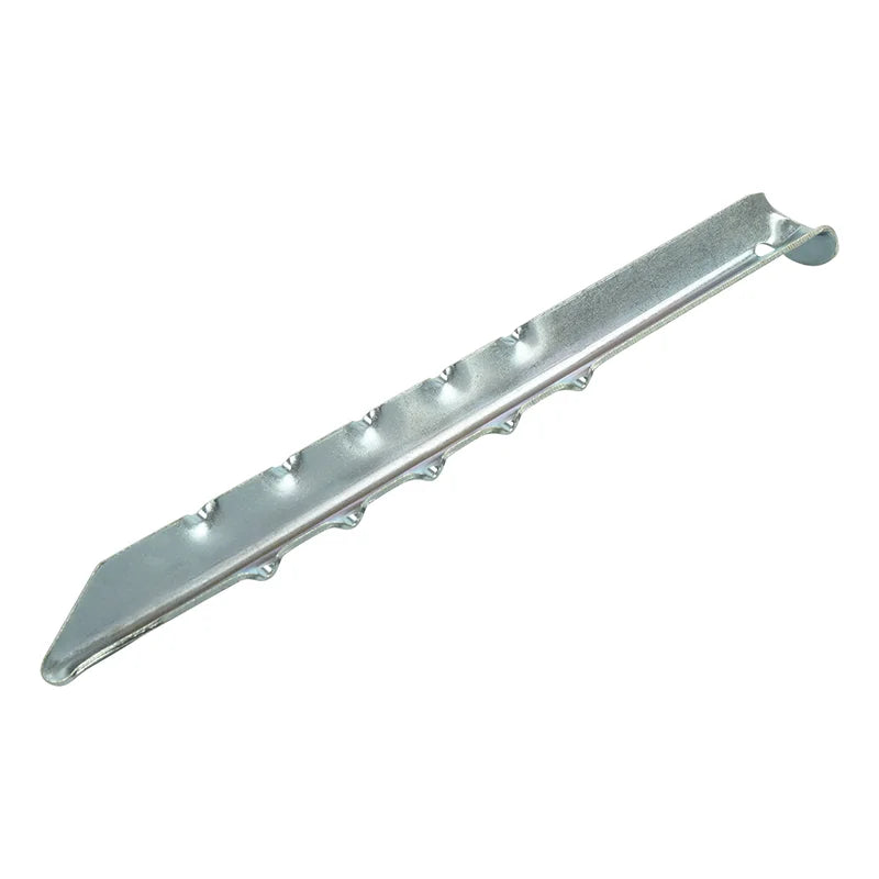 ProPlus Tentharing 30cm metaal geribbeld 2 stuks in polybag