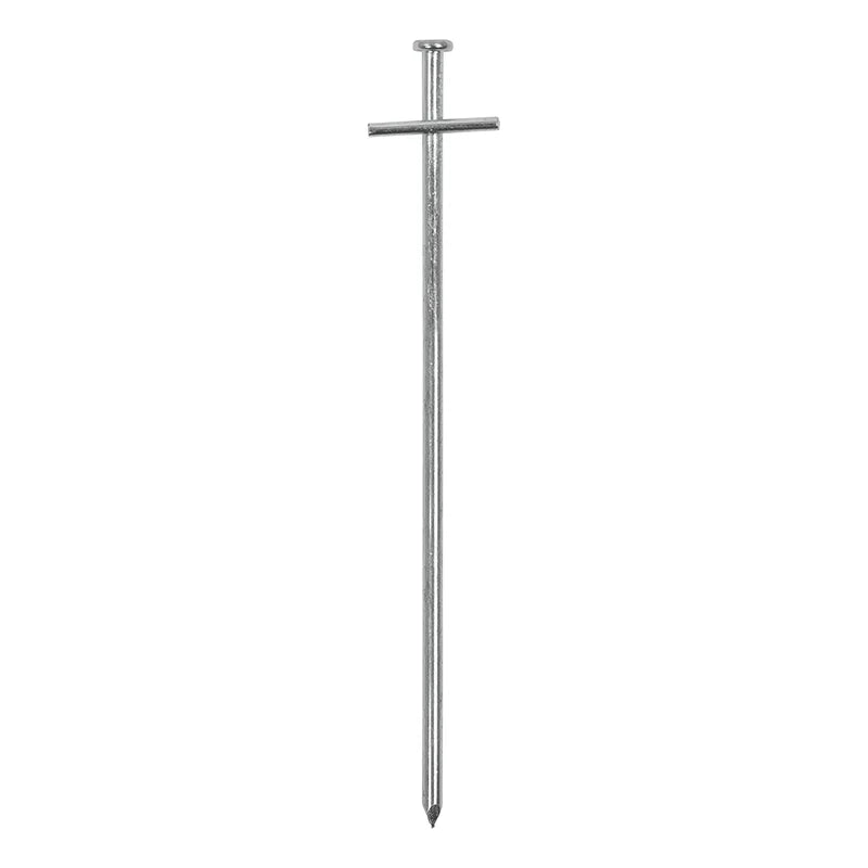 ProPlus Rotspen 23cm metaal met aangelaste dwarspen 6 stuks in polybag