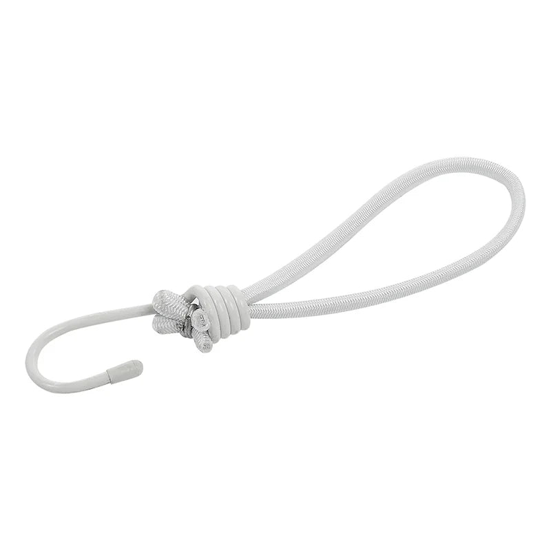 ProPlus Tentspanner met Haak - 20 cm - Elastisch - Wit - 4 stuks