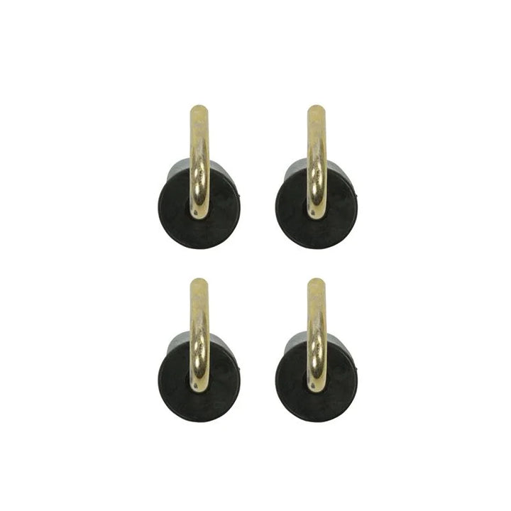 ProPlus Tentdop 25 mm met Ronde Haak 4 stuks - Blister