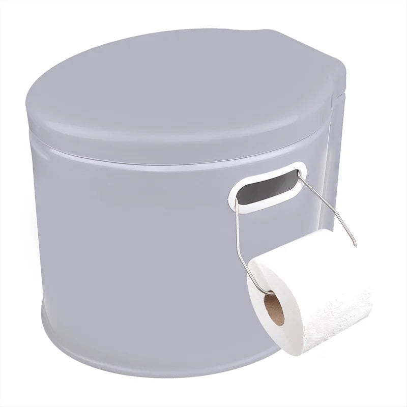 Pro Plus Draagbaar Chemische Toilet - 7 liter - Grijs