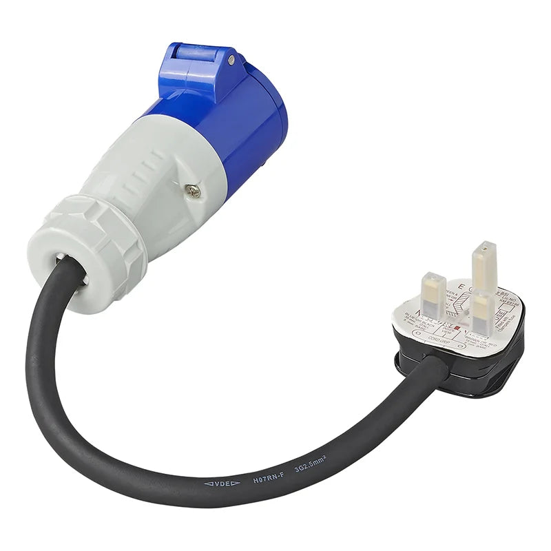 ProPlus Verloopkabel 40cm 3x2,5mm² van UK stekker naar CEE