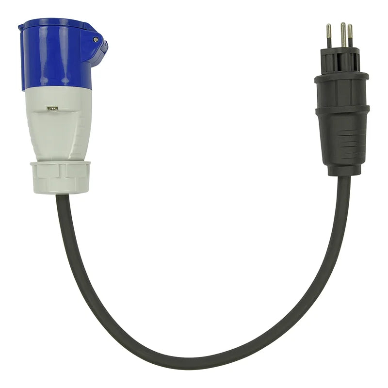 ProPlus Verloopkabel 40cm 3x1,5mm² van Zwitserse stekker naar CEE