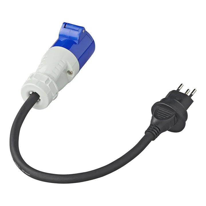 ProPlus Verloopkabel 40cm 3x2,5mm² van Zwitserse stekker naar CEE