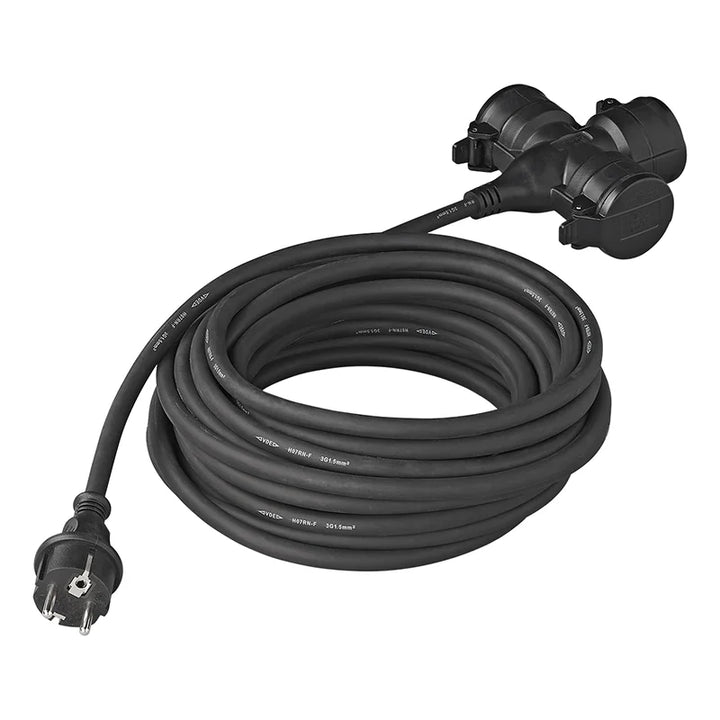 ProPlus Stekkerdoos Schuko 3-voudig 25M 3x2,5mm²