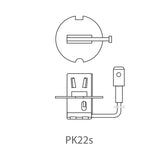 ProPlus Autolamp 12V 55W PK22s H3 in blister