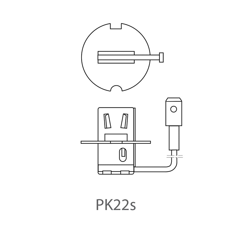 ProPlus Autolamp 12V 55W PK22s H3 in blister