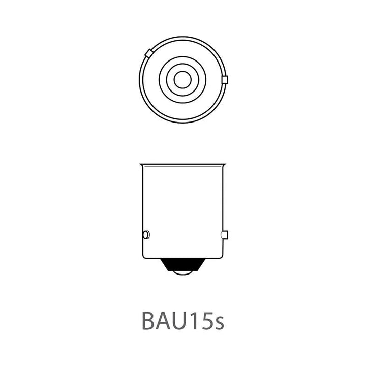 ProPlus Autolamp  - Bol Bajonet 12V 21/W - BAU15S - 2 stuks