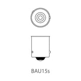Pro Plus Autolamp  - Bol Bajonet 12V 21/W - BAU15S - 2 stuks