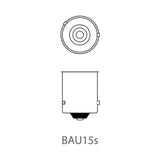 ProPlus Autolamp  - Bol Bajonet 12V 21/W - BAU15S - 2 stuks