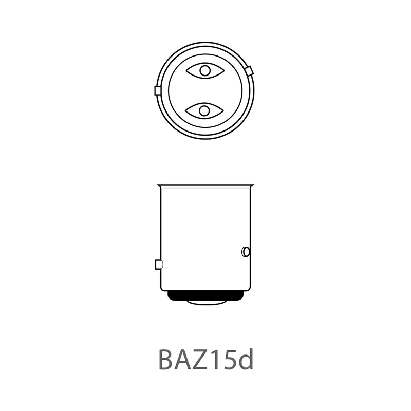 ProPlus Autolamp 12V 21/4W BAZ15d per stuk