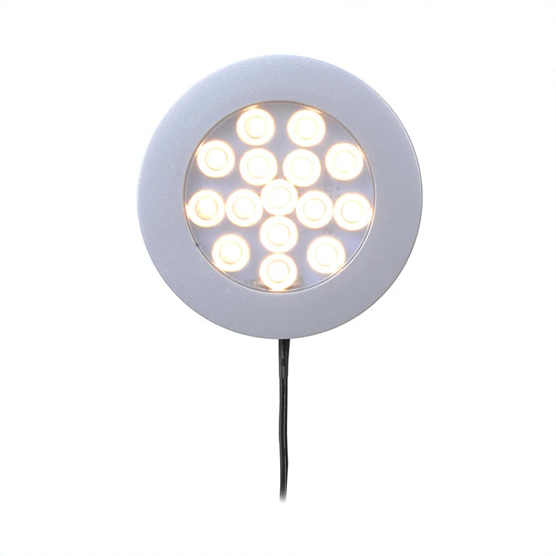 ProPlus Opbouwspot 15-leds 12V 200lm Ø70x12mm