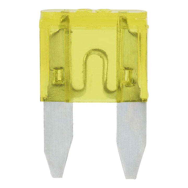 ProPlus Steekzekeringen mini 20A geel 6 stuks in blister