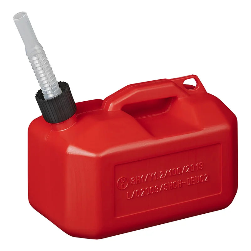 ProPlus Jerrycan 5L kunststof rood UN-gekeurd (laag model)