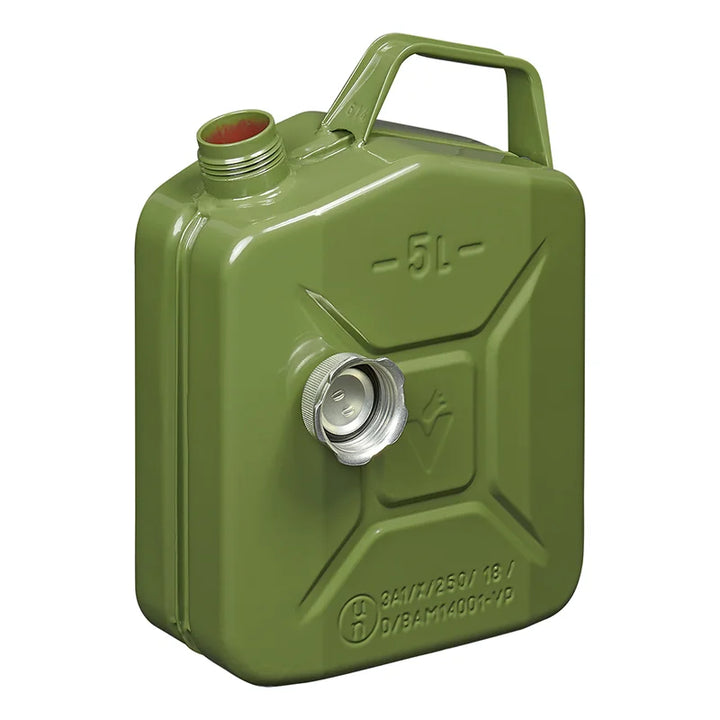 ProPlus Jerrycan 5L metaal groen met magnetische schroefdop UN- &amp; TüV/GS-gekeurd