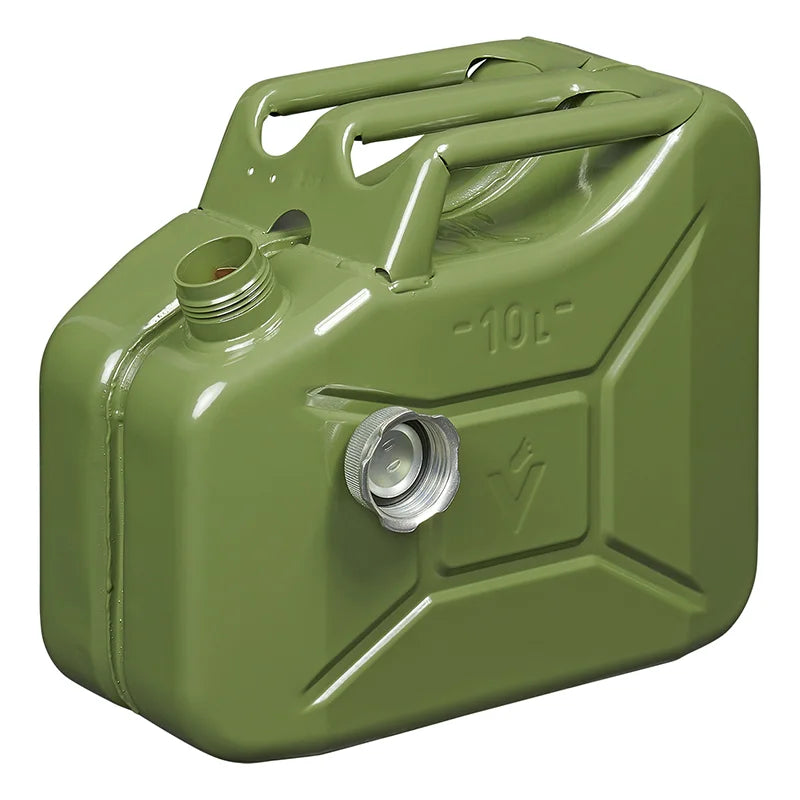 ProPlus Jerrycan 10L metaal groen met magnetische schroefdop UN- &amp; TüV/GS-gekeurd