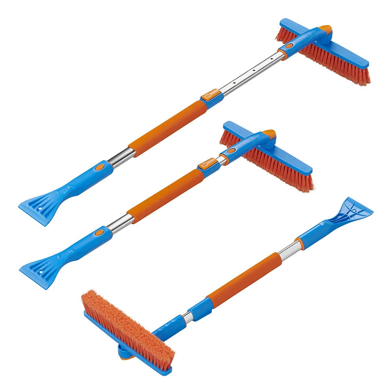 ProPlus Sneeuwborstel met ijskrabber + telescopische steel 99-127cm