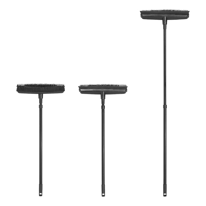 ProPlus Bezem rubber met telescopische steel 68 - 120 cm