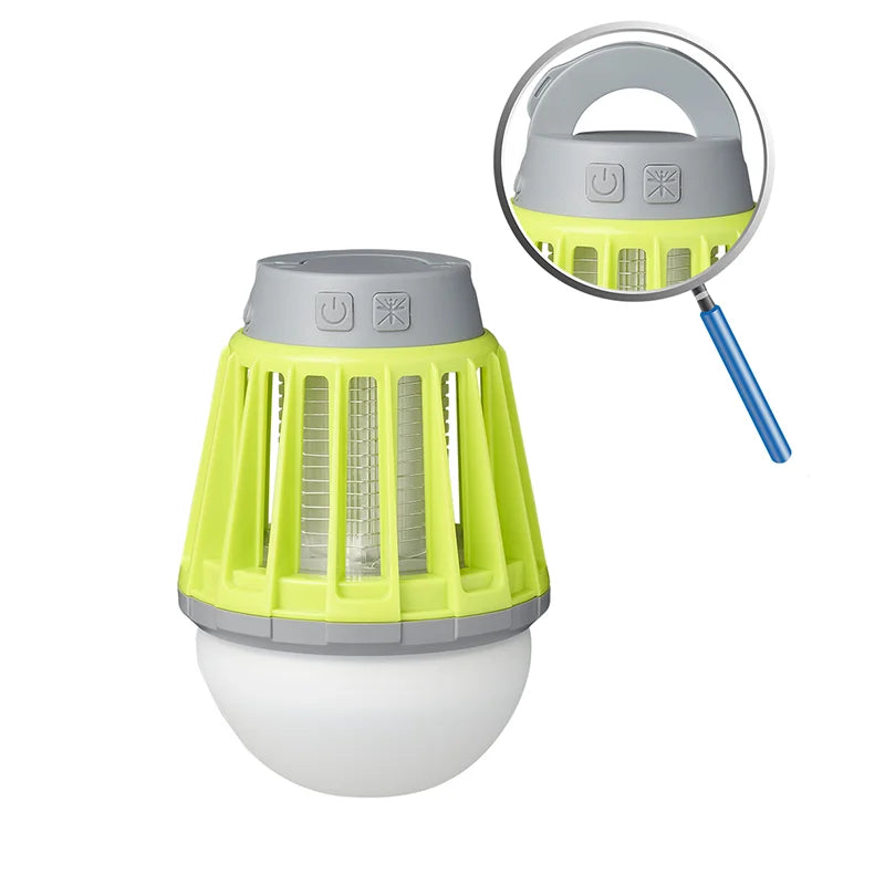 ProPlus Camping- & Insectenlamp 2 in 1 oplaadbaar 8,8 x 12,5 cm