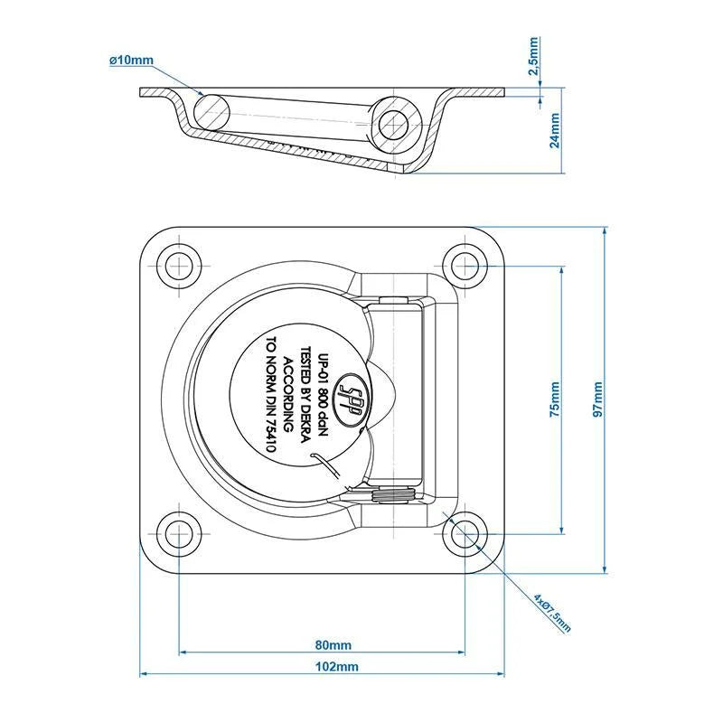 ProPlus Sjoroog enkel SPP UP-01