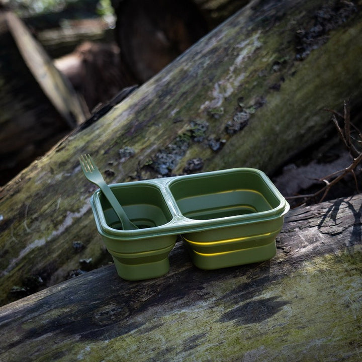 Opvouwbare lunchbox - Groen