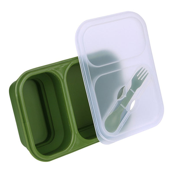 Opvouwbare lunchbox - Groen