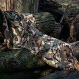 Fleece deken camouflage - Woodland