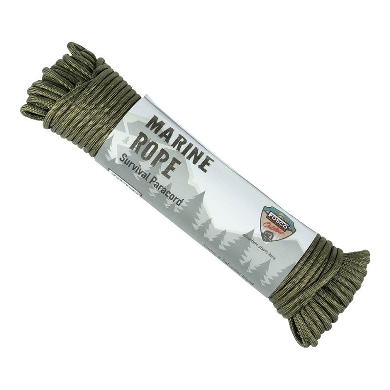 Survival Paracord Touw 30 meter 4 mm groen (kopie)