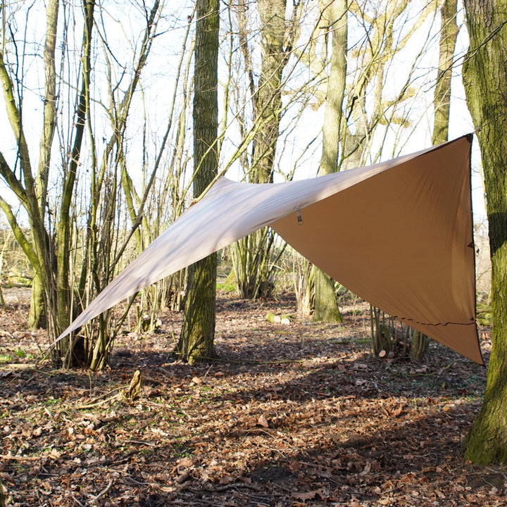 TF-2215 Tarp Afdekzeil 3 x 3 - Wolf Brown