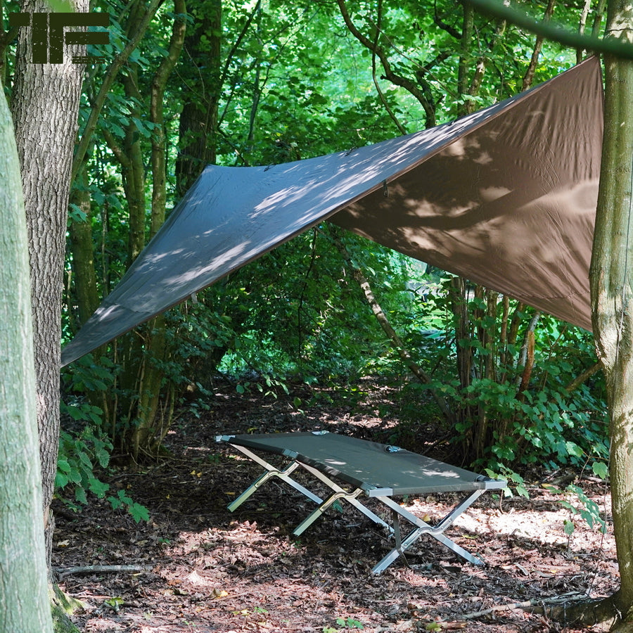 TF-2215 Tarp Afdekzeil 3 x 3 - Olive Drab