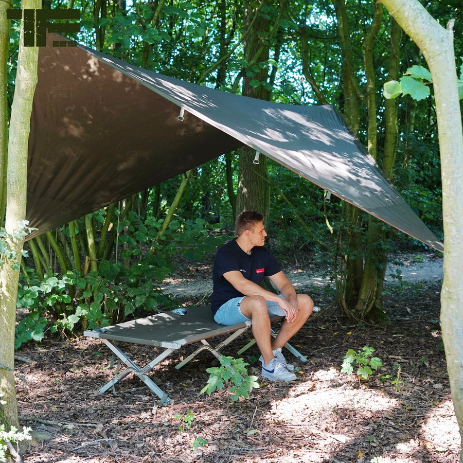 TF-2215 Tarp Afdekzeil 3 x 3 - Olive Drab