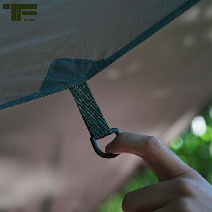 TF-2215 Tarp Afdekzeil 3 x 3 - Olive Drab