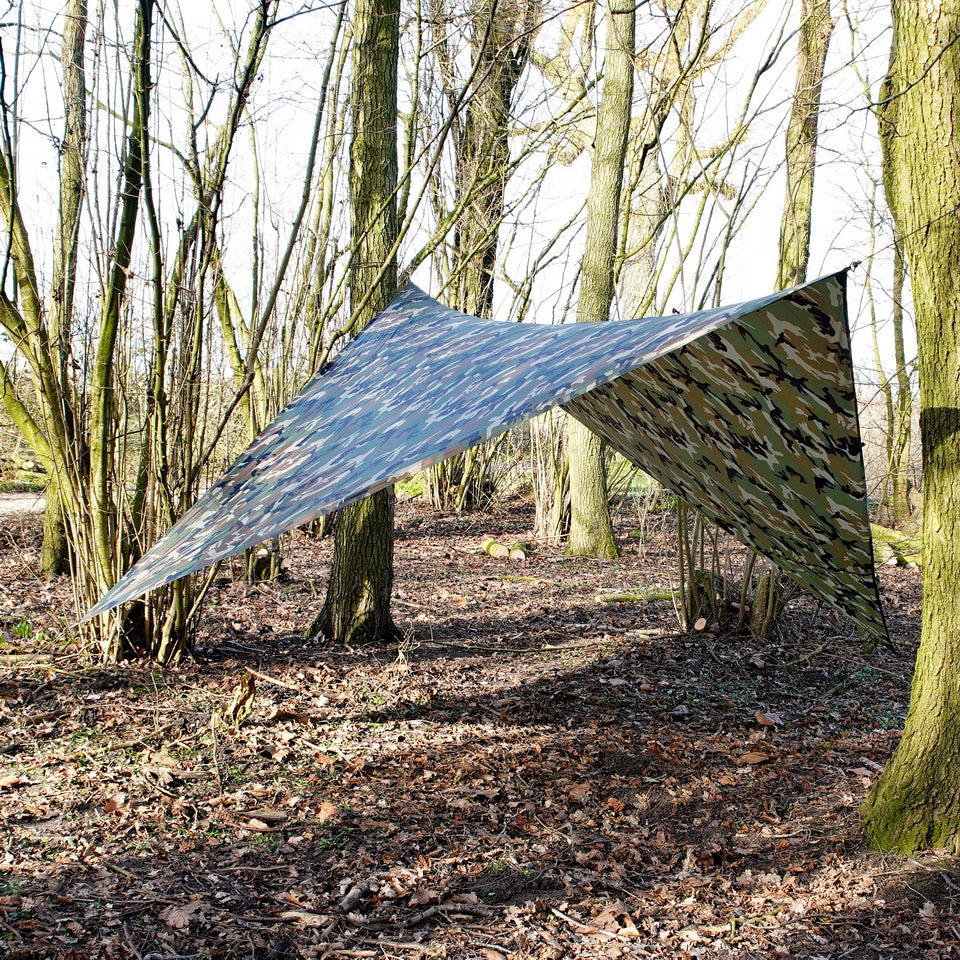 TF-2215 Tarp Afdekzeil 3 x 3 - Woodland