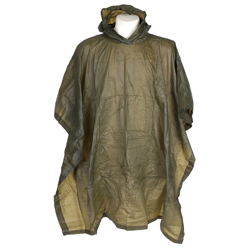 Poncho light weight - Groen