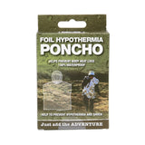 BCB Emergency poncho CL202 - Zilver/Chrome