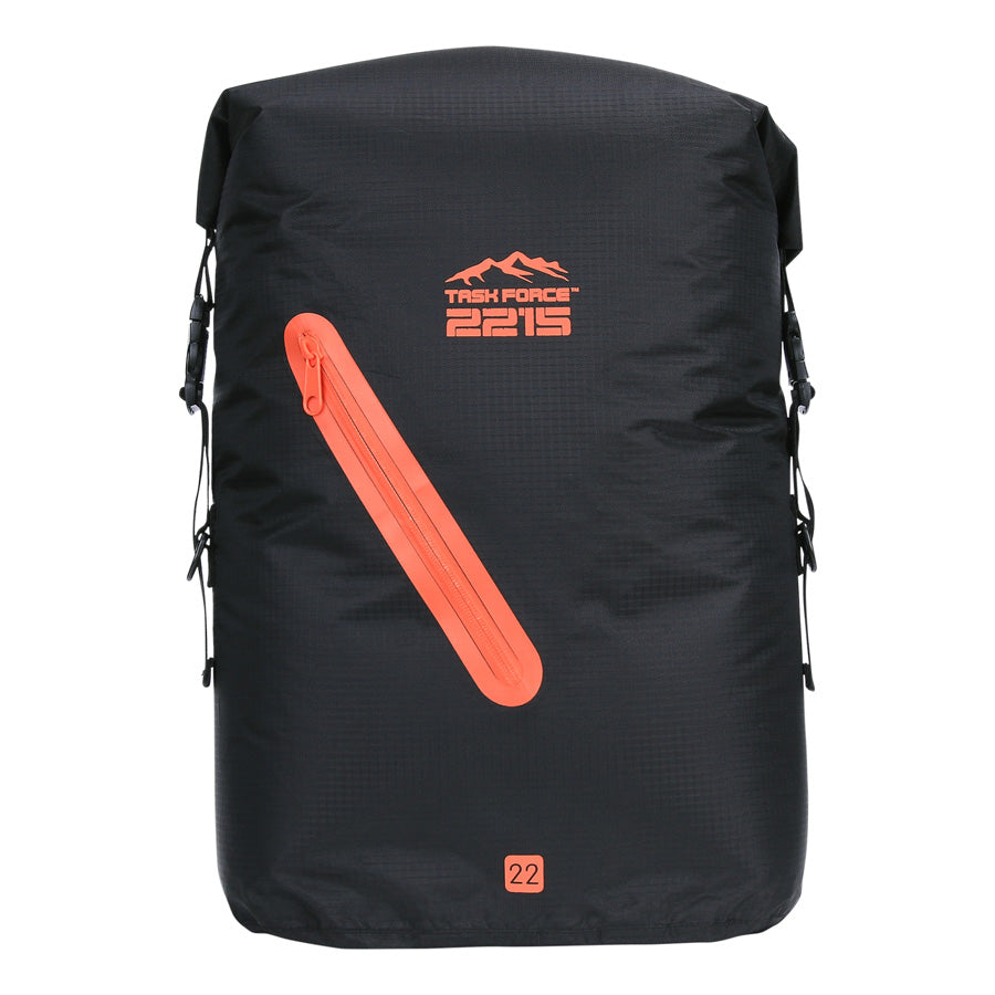 TF-2215 Beavertrail Drybag 22L - Zwart/Oranje