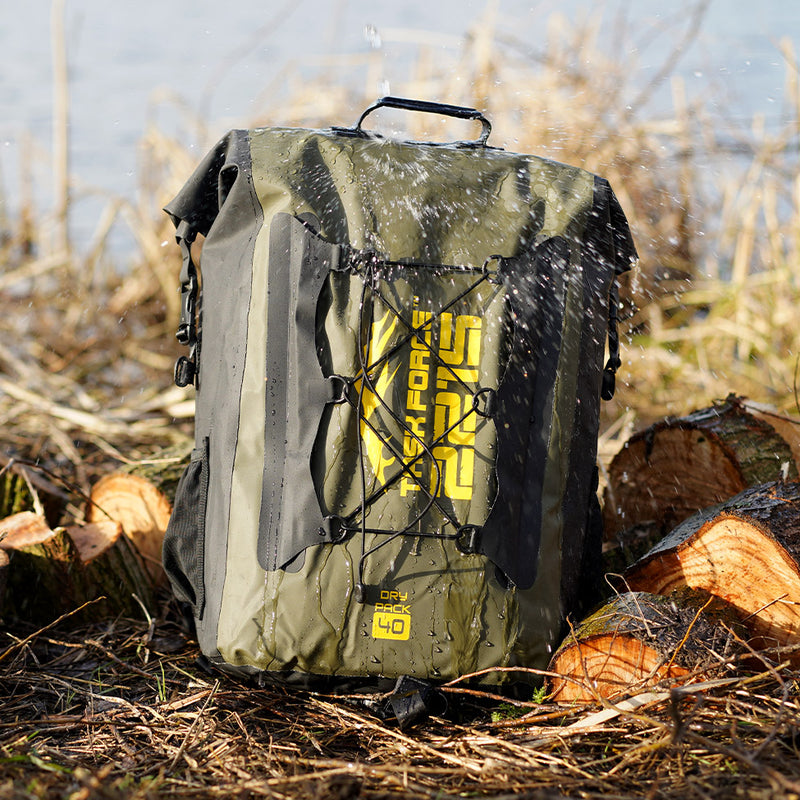 TF-2215 Wolf River Drybag 40L - Groen