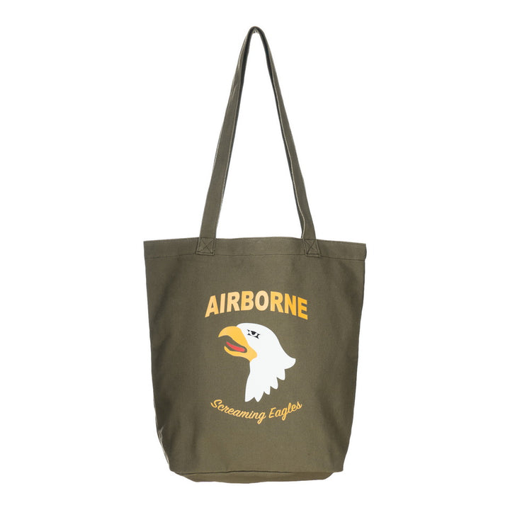 Canvas draagtas 101st Airborne Division - Groen