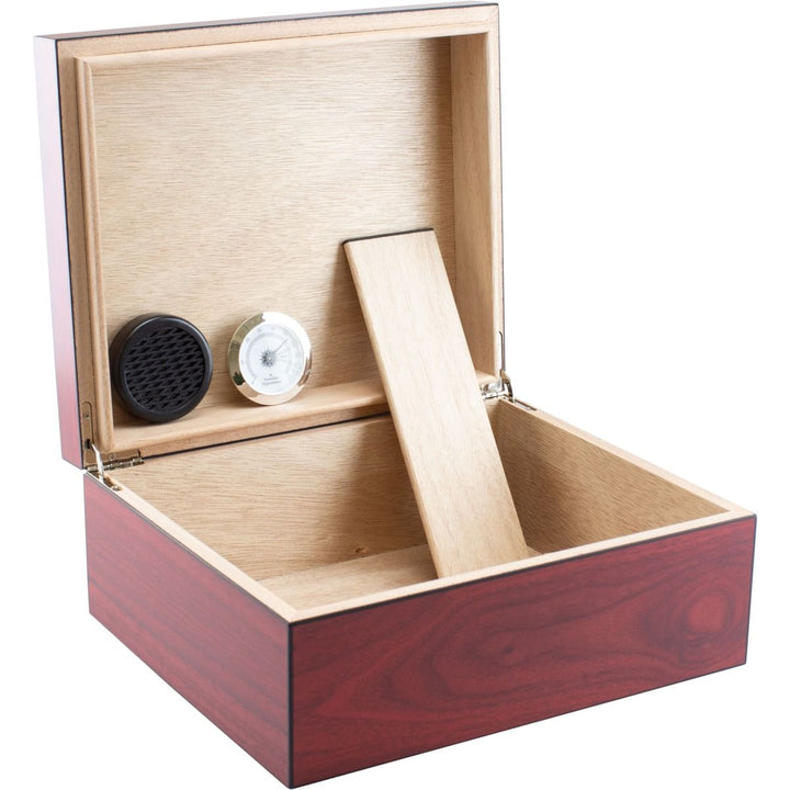 Humidor Rosewood m. Cigar logo