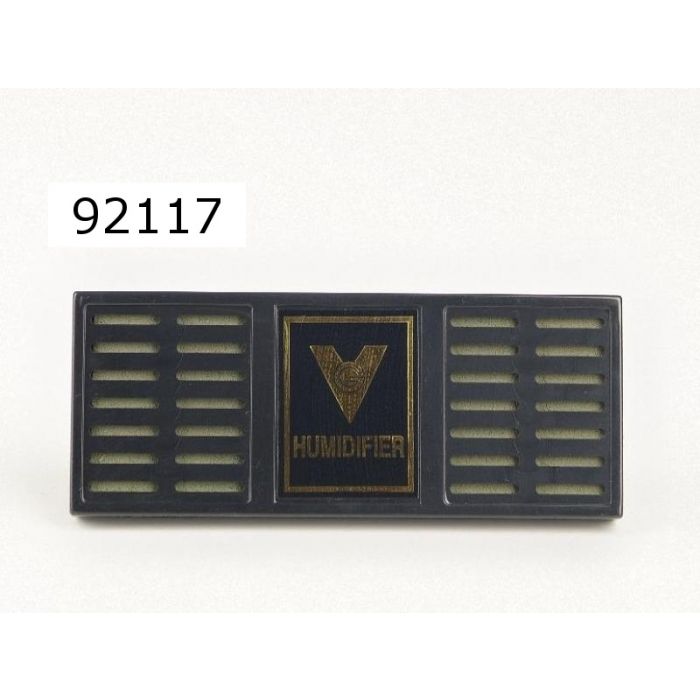 Angelo Bevochtiger zwart 17x7x2cm, Polym.